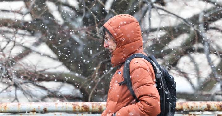 BBC Weather forecasts when London will be hit by icy sleet