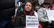 Holocaust survivor's daughter arrested at protest against Palestine Action ban