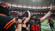 Lions win 33-30 over Stampeders in West semifinal after Whyte's walk