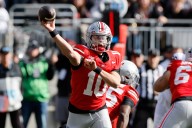 Sayin has 4 TD throws, top-ranked Ohio State takes control in 2nd half for 38