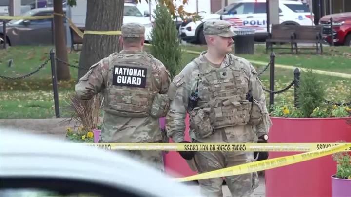 Suspect in D.C. shooting detained, wounded soldiers in critical condition
