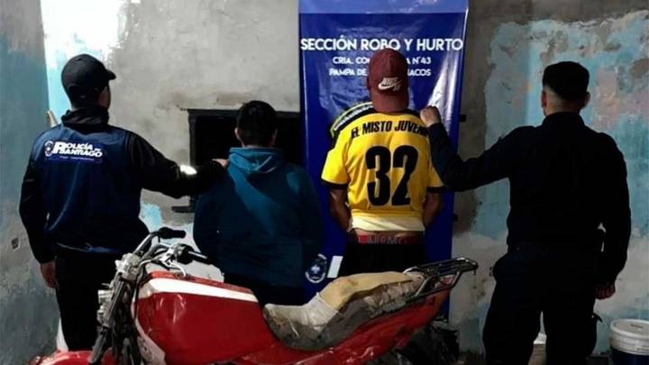 Dos aprehendidos y secuestro de armas y carne porcina en Copo