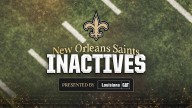 New Orleans Saints inactives for Los Angeles Rams game