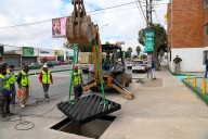 Inauguran colector pluvial en Avenida Acceso Norte: SGS