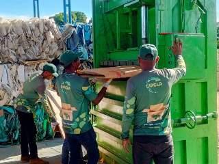 Instalaron planta de reciclaje de desechos sólidos en Ciudad Orinoco