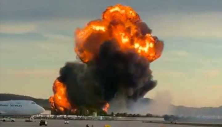 IMÁGENES SENSIBLES: Avión de carga se estrelló en EE.UU.