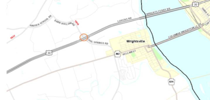 Why York County drivers may want to avoid part of Route 30 next Wednesday morning
