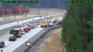 Crash blocks northbound lanes on US 195 at Meadowlane Road in Spokane
