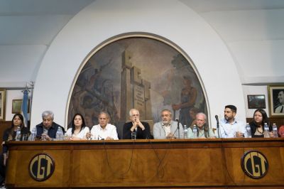 Un sector de la CGT adelanta "acciones contundentes contra la felixibilización laboral