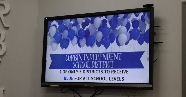 Corbin Board reviews districtwide ‘blue’ ratings following strong KSA results