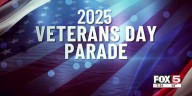 Las Vegas Veterans Day parade happening in downtown