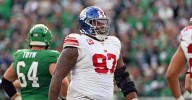 NY Giants DT Dexter Lawrence injury limited snap counts vs. Lions