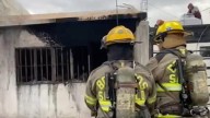 Incendio consume hogar en Lomas de Zapalinamé; vecinos ayudaron a apagar llamas