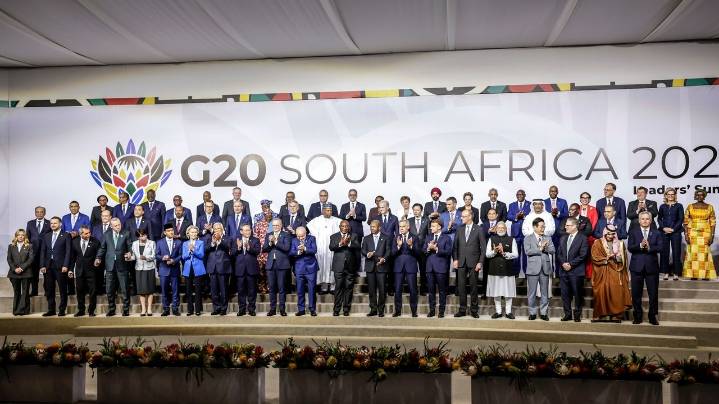 Developing nations push for climate action and debt relief at G20 summit in South Africa