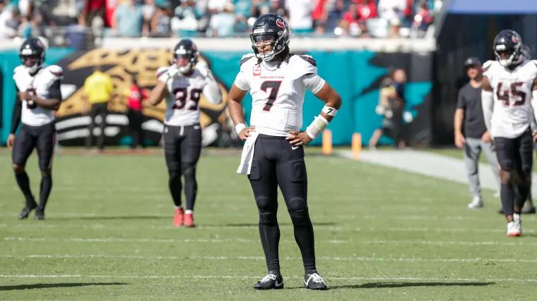 Why C.J. Stroud isn't playing today for Texans with injury news, possible return timeline