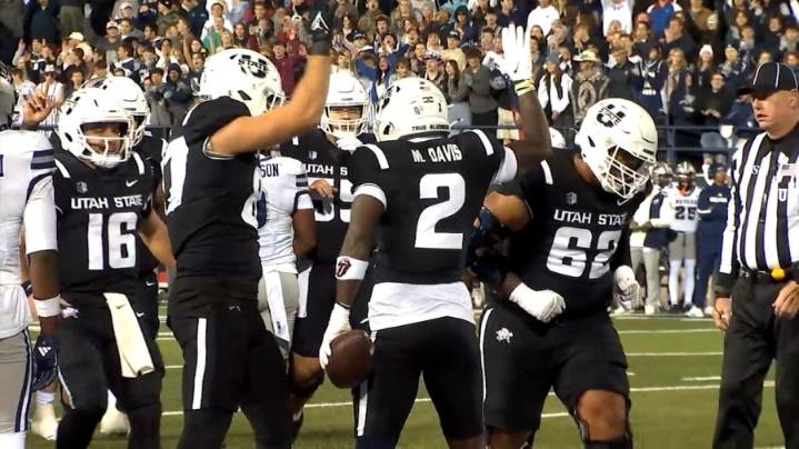 USU stays unbeaten at home with 51-14 win over Nevada