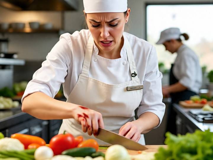 Auxiliar cortada, pero no incapacitada