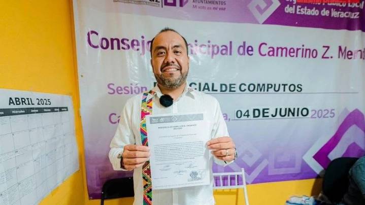 Confirma TEV validez de la elección en Camerino Z. Mendoza