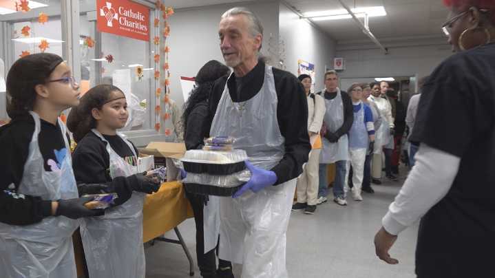 'You’re never alone' | Catholic Charities serves thousands at St. Augustine this Thanksgiving