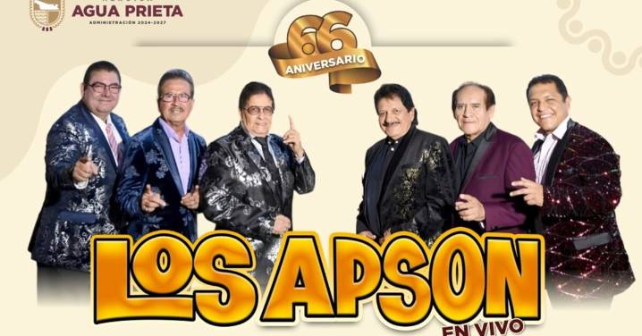 Agua Prieta celebrará 66 años de historia de grupo Los Apson