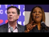 White House standing with prosecutor Lindsey Halligan after cases dismissed against Comey, James