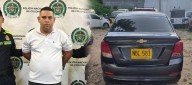 Capturan a hombre en carro usado para presuntos hurtos en el norte de Barranquilla