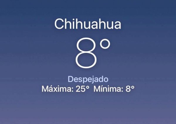 Pronostican un domingo fresco con máxima de 25°C