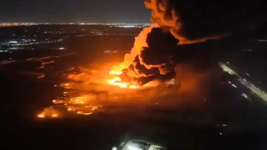 explosión en un parque industrial en Ezeiza provocó un incendio y dejó al menos 20 heridos