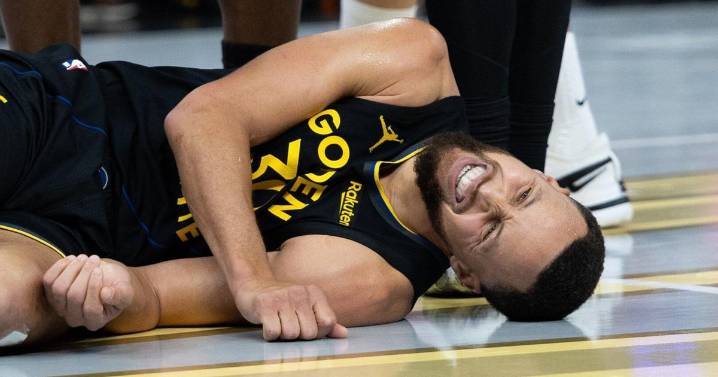 Warriors star Stephen Curry will be sidelined at least a week with a quad injury