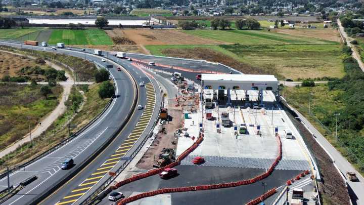 Habilitan nueva caseta de cobro en Circuito Exterior Mexiquense para quienes provienen del AIFA