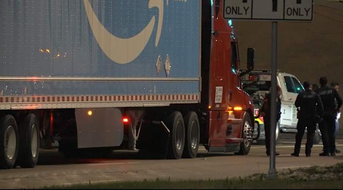 HCSO: Amazon truck driver runs red light, hits car, kills man in South Harris County