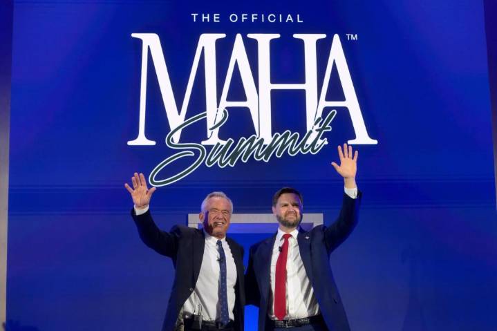 At ‘Make America Healthy Again’ summit, Vance praises RFK Jr.