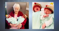 72 years later, mom of twins welcomes twin great