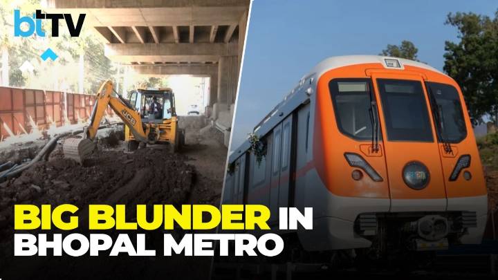 Bhopal Metro’s Big Blunder | Station Built Too Low, Road Dug Up To Fix Height