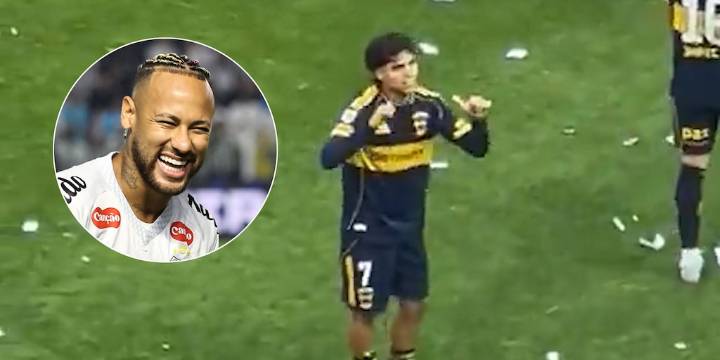 La historia detrás del baile de Zeballos en el festejo de su gol en el triunfo de Boca ante River: el guiño a Neymar
