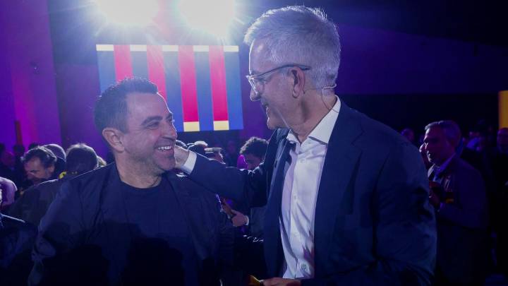 Laporta reacciona al apoyo de Xavi Hernández a Víctor Font: "No me sorprendió"