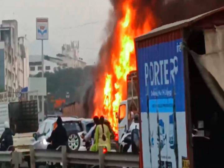 7 killed as truck rams multiple vehicles on Pune