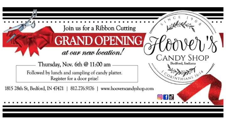 Sweet Tradition: Hoover’s Candy delights with grand opening today at new location