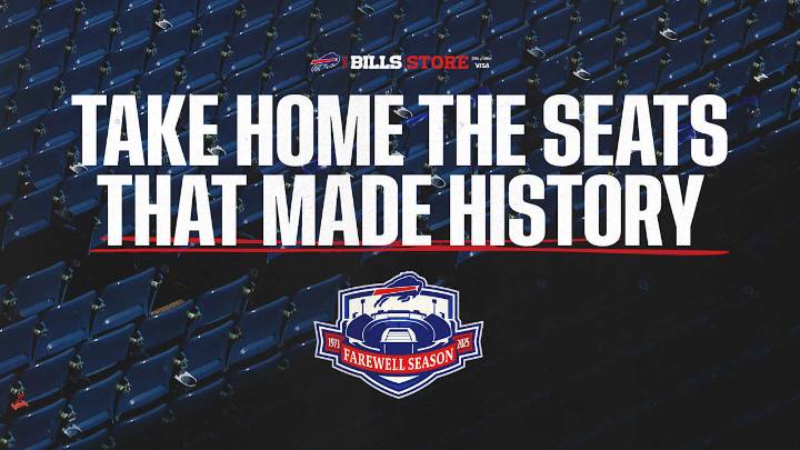 Bills fans will get a chance to own a piece of Highmark Stadium following the 2025 season