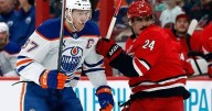 Draisaitl scores in overtime as Oilers edge Hurricanes 4