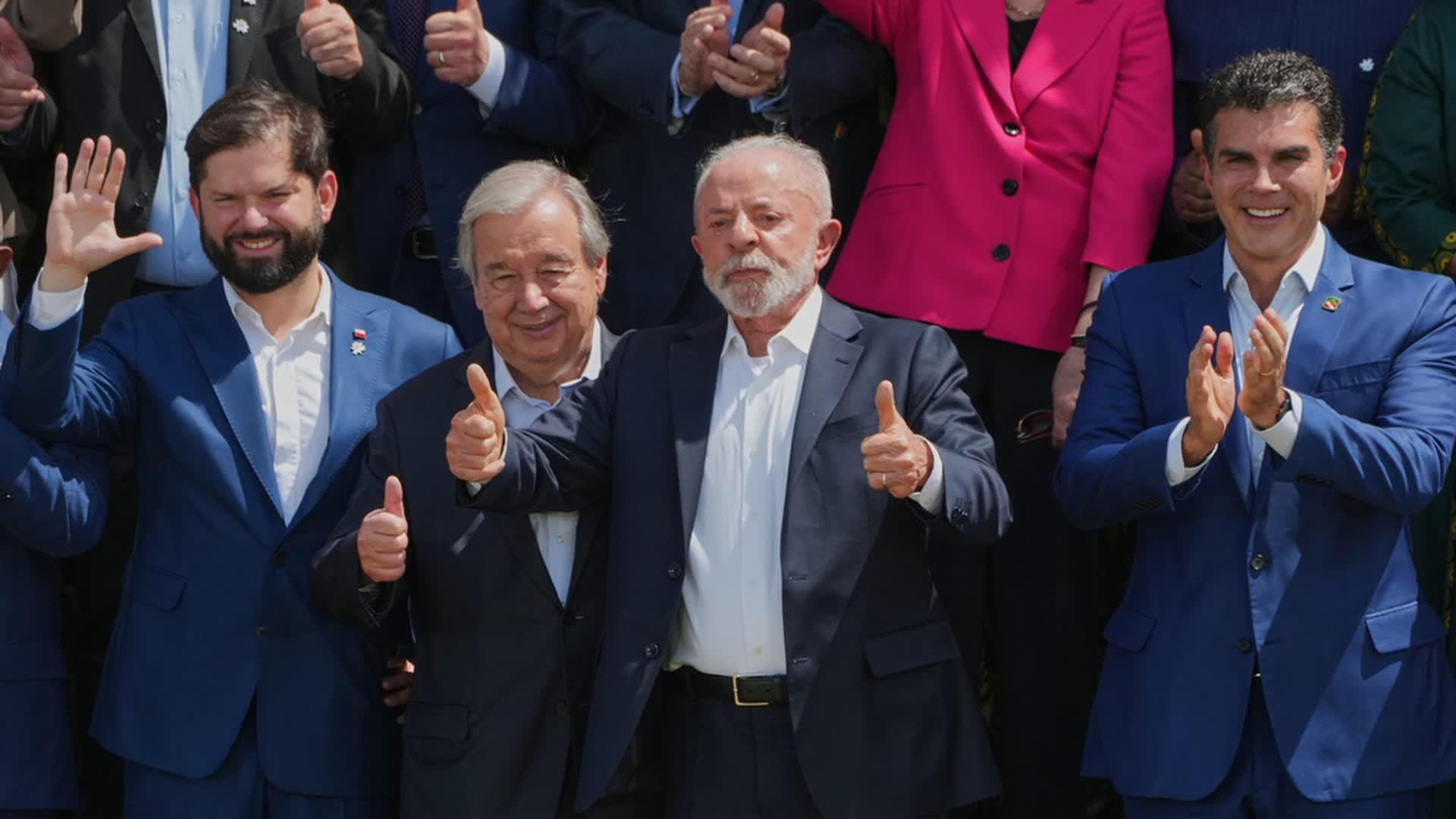 World leaders gather for second day of COP30 in Brazil, seeking solutions to confront climate change