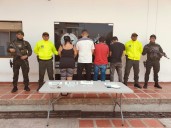 Cuatro capturados dejó operativo de allanamiento en Paz de Ariporo