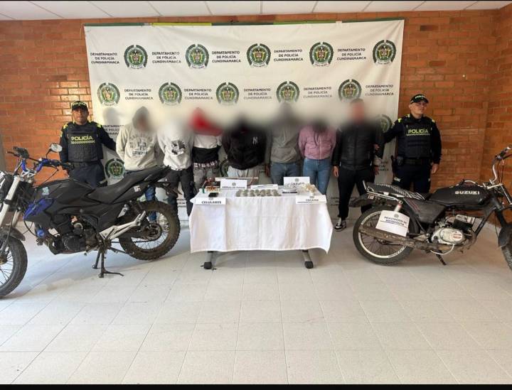 Desmantelados “Los de la Esperanza”, dedicados al microtráfico en Cundinamarca y Boyacá