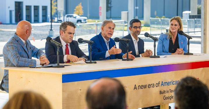 Governor Abbott, Google announce $40 billion investment in Texas