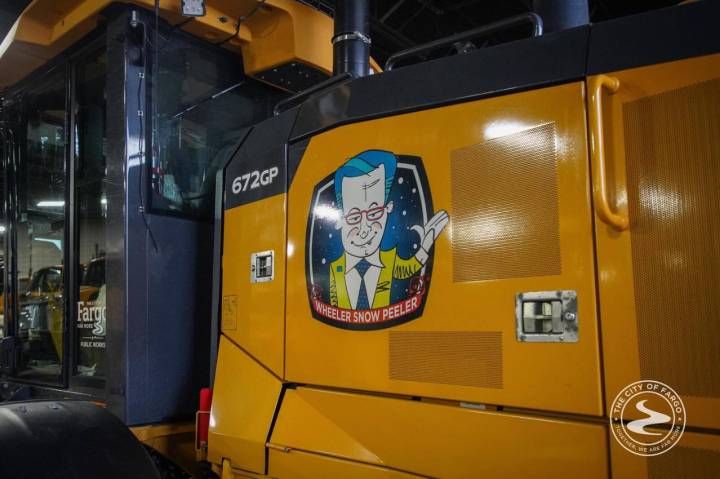 Ready for the 'Wheeler Snow Peeler': Fargo prepares newly named winter fleet