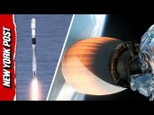 Incredible Views of SpaceX’s Falcon 9 Shooting Transporter