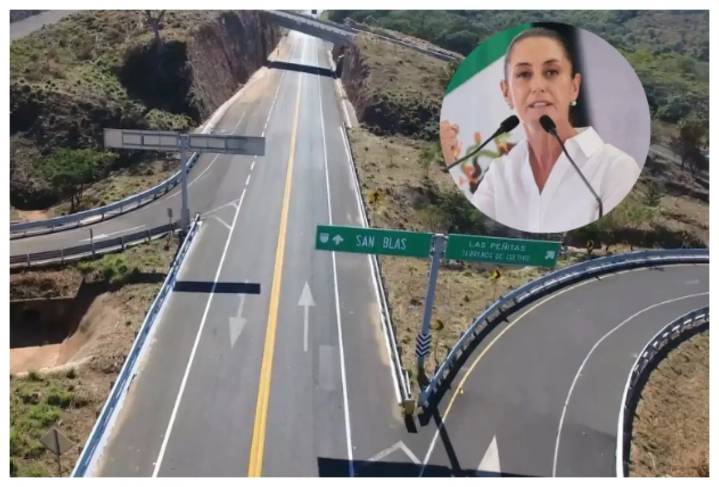 Se retrasa apertura de la autopista Tepic–Compostela por agenda de Sheinbaum