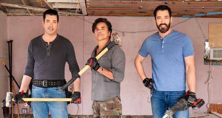 ‘Celebrity IOU’ Return Date Revealed on HGTV, John Stamos & More Celebs Join Drew & Jonathan Scott | Celebrity IOU, Drew Scott, Eva Longoria, HBO Max, HGTV, Ike Barinholtz, John Stamos, Jonathan Scott