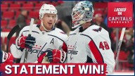 STATEMENT WIN: Washington Capitals Stun Hurricanes, John Carlson & Logan Thompson DELIVER Full 60