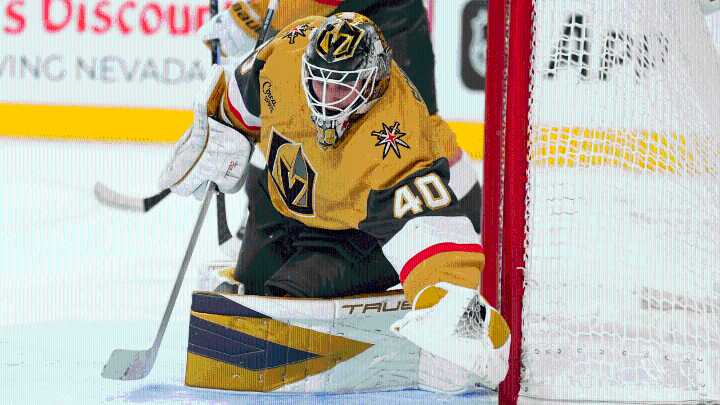 Schmid makes 24 saves, Golden Knights shut out Red Wings